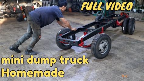 ORANG INI MEMBUAT MINI DUMP TRUCK HOMEMADE PROSES DARI NOL SAMPAI JADI