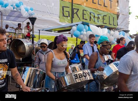 Battle Of The Bands Notting Hill Carnival Stock Photo Alamy