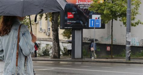 Obla An I Ki An Prvi Dan Jeseni Bi E Sve E Padavine Sredinom Dana I