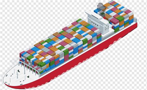 Transporte aquático Contentor intermodal para navio de carga Navio