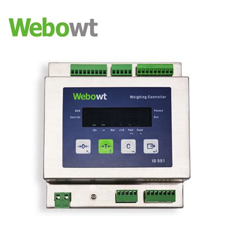 Weighing Controller Din Led Display Supports Modbus Rtu Rs232 485