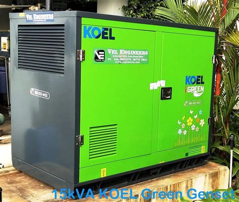 15 Kva Koel Kirloskar Dg Set 3 Phase At ₹ 175000piece In Kochi Id