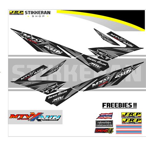 RAIDER 150FI MTV X AUN DECALS Shopee Philippines