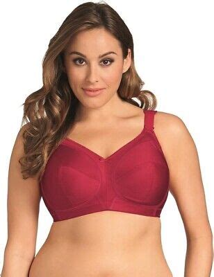 GODDESS Women S Plus Size Audrey Soft Cup Bra Scarlet 34I EBay