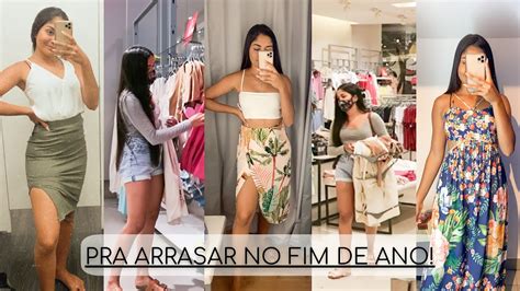 Provando Looks Para O Natal E Ano Novo Em Lojas De