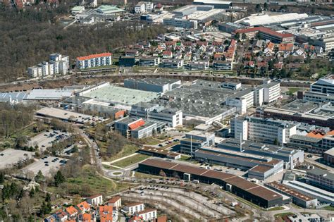 Stuttgart Aus Der Vogelperspektive Fahrzeugbau Werksgel Nde Der