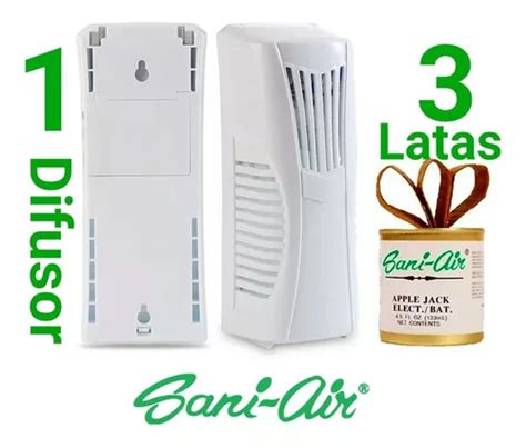 Pack Latas Arom Ticas Sani Air Difusor El Ctrico Env O Gratis