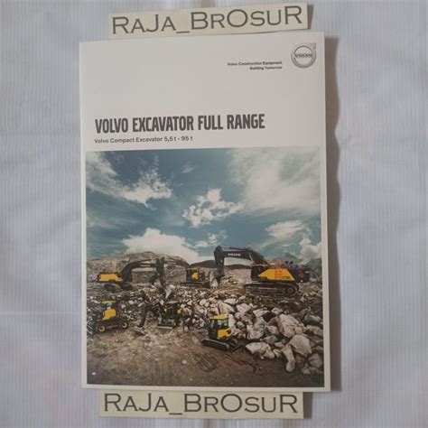 Jual Poster Brosur Alat Berat Volvo EC Excavator Beko Bego Indonesia