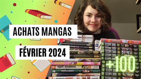 ACHATS MANGAS Février 2024 YouTube