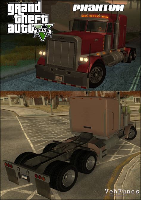 Gta San Andreas Gta V Jobuilt Phantom Mod Gtainside