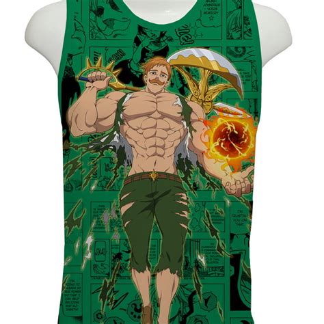 Camiseta Nanatsu No Taizai Escanor Regata Elo