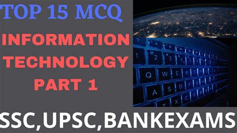 COMPUTER AWARENESS MCQ PART1 SSC CHSL SSC CGL UPSC