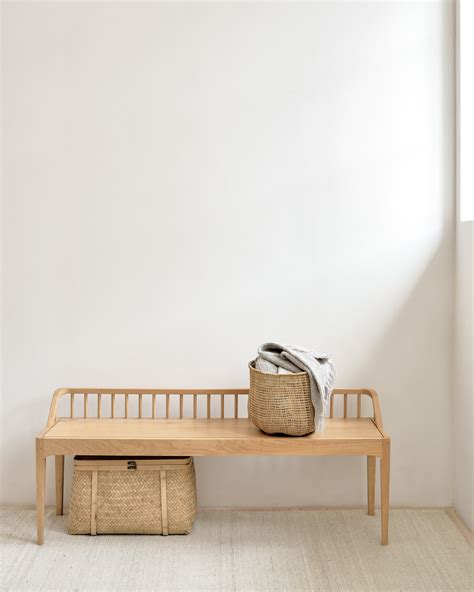 Oak Eva Bench Baileys