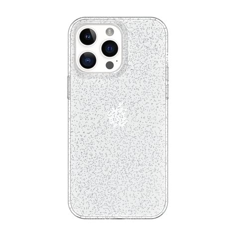 onn. Silver Glitter Phone Case for iPhone 14 Pro Max - Walmart.com