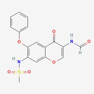 Iguratimod | C17H14N2O6S | CID 124246 - PubChem