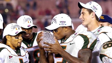 Ranking all-time best Miami Hurricanes college football teams