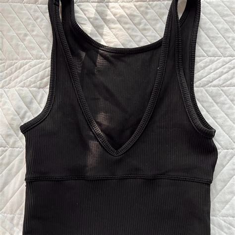 Lululemon Power Pivot Ribbed Tank Top Lululemon Depop