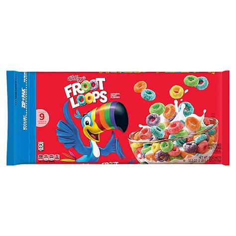 Kellogg's Froot Loops Original Cold Breakfast Cereal, 32.1 oz