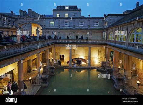 Exterior Architecture Of The Roman Bath Interactive Museum Filled