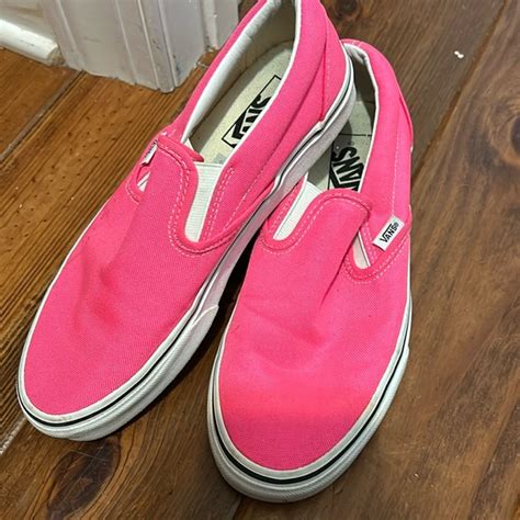 Vans Shoes Neon Pink Vans Poshmark