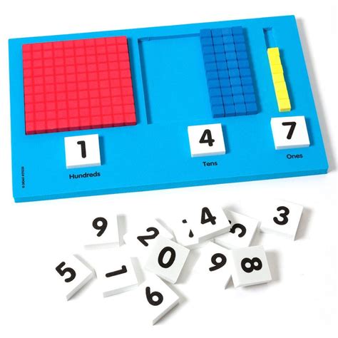 Base Ten Blocks Manipulatives Learning Place Value Computation Hand2mind