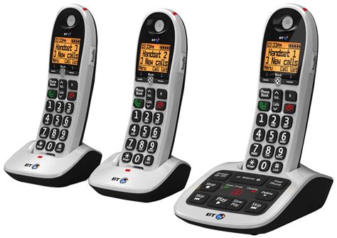 BT 4600 Big Button Advanced Call Blocker Cordless DECT Phones with ...