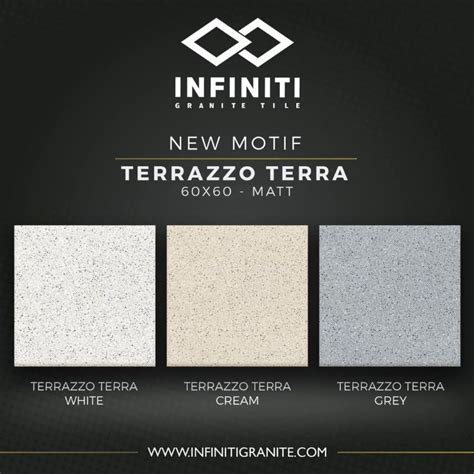 Jual GRANITE LANTAI 60X60 TERRAZZO TERRA MATT INFINITI KW1