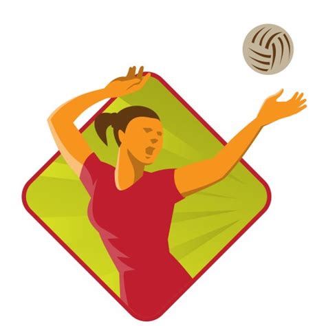 Volleyball Spike Vector Images (over 540)