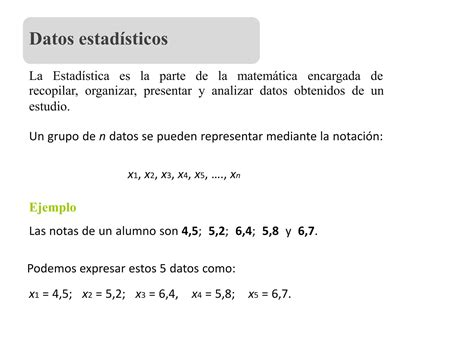 Medidas Tendencia Central Datos No Agrupados Pptx