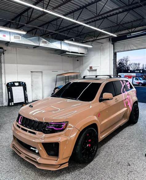 quan  hawk srt trackhawk quan hellcat jeep pappiq widebody