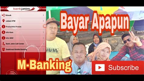 Bayar Apapun Dengan Mobile Banking Bank Jatim YouTube