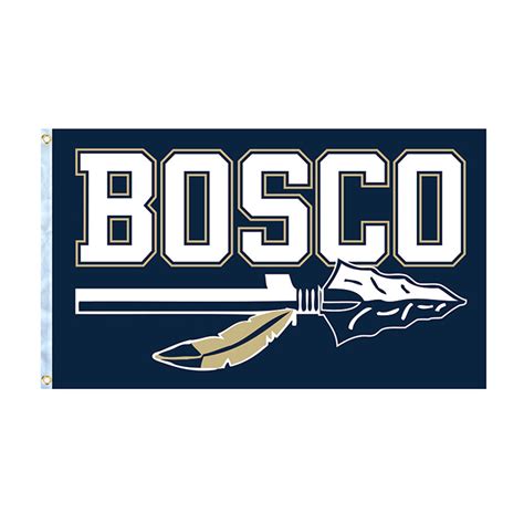 Bosco Classic Spear Flag – St. John Bosco High School Campus Store