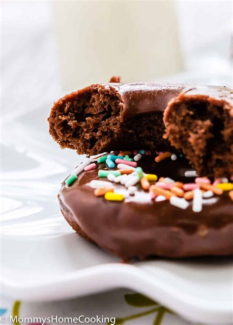 Eggless Chocolate Donuts Easy Fluffy Mommy S Home Cooking