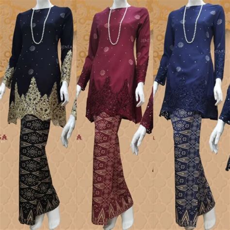 Songket Hermosa Kurung Songket Ready Stock Hermona Baju Raya Tunang