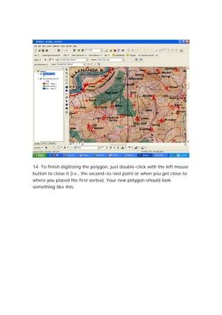 Digitization Arc Gis PDF