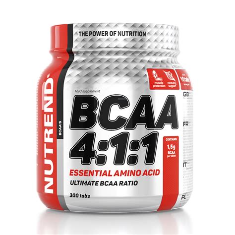 BCAA BCAA 4 1 1 NUTREND Pot de 300 Comprimés FitnessBoutique