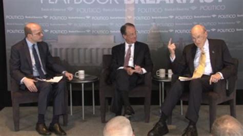 Playbook Breakfast: Erskine Bowles and Alan Simpson - POLITICO