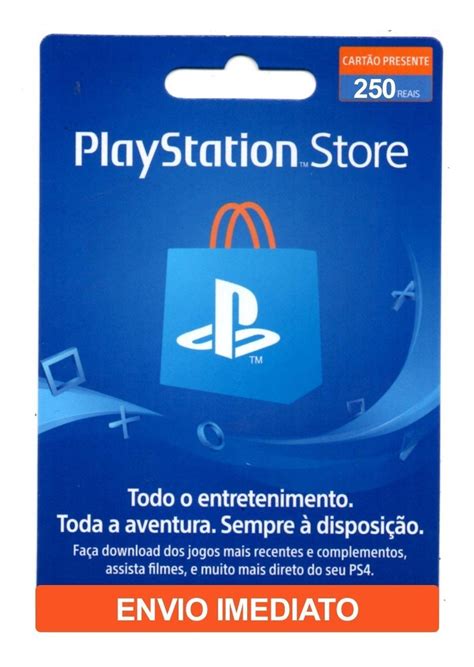 Cart O Playstation Store Brasil Reais Psn Br Brasileira R