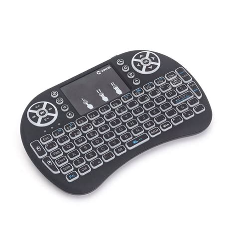 Mini Teclado Inalámbrico Touchpad Iluminado Android Tv Smart Mercado Libre