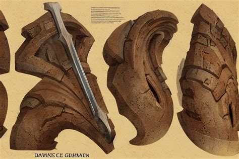 Krea Ai Schematic Diagram Of Dwarven Axes Biology Book