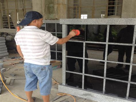 Shanxi Black And G Granite Columbarium Niche For Sale Prices