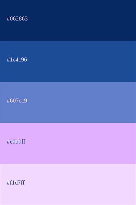 Paletas De Color Ndigo C Digos Y Combinaciones