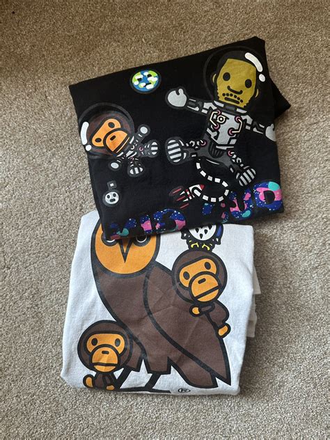 Bape 2 Baby Milo shirts | Grailed