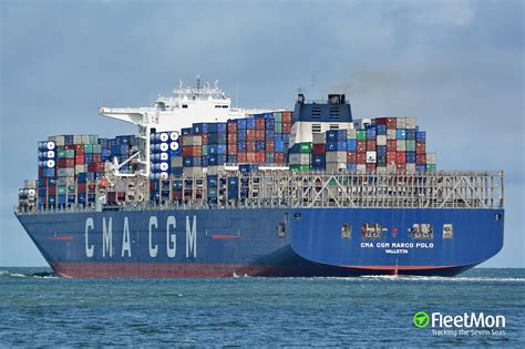 Photo Of Cma Cgm Marco Polo Imo Mmsi Callsign