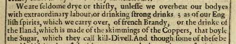 Rum And Kill Devil A New Etymology Part The Caribbean Bar Vademecum