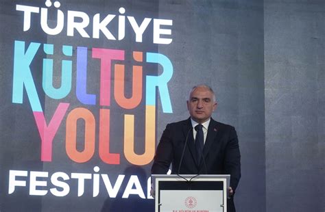 Kültür ve Turizm Bakanı Mehmet Ersoy Türkiye Kültür Yolu Festivali nin