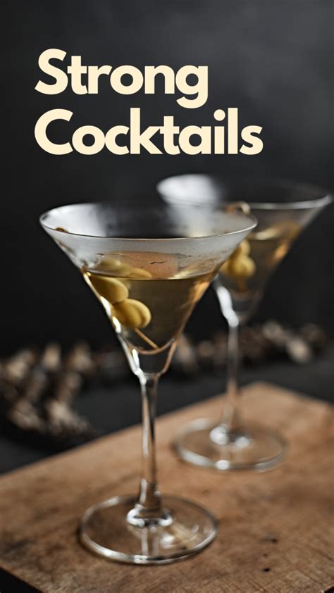 10 Best Strong Cocktails to Drink - MyBartender