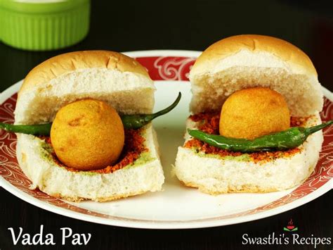 Vada Pav Recipe Street Style Swasthi S Recipes Indianhealthyrecipes