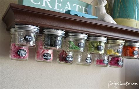 15 Clever Mason Jar Organization Ideas