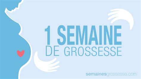 1 semaine de grossesse | Semaine 1 de grossesse | La grossesse semaine ...